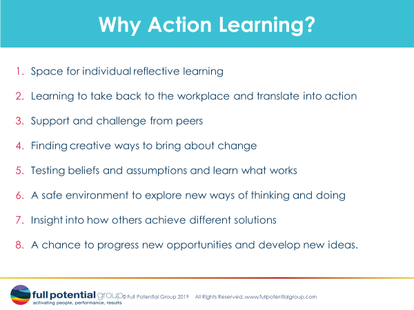Why action learning