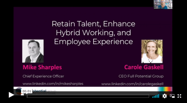 How to retain talent and enhance hybrid working